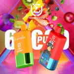 UZY Triple Flavor 60000 60K Puffs 3 in 1 Flavors Newest Original Rechargeable LED Display Disposable Vape