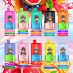 UZY Triple Flavor 60000 60K Puffs 3 in 1 Flavors Newest Original Rechargeable LED Display Disposable Vape - Image 2