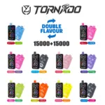 UZY Tornado 30000 30K Puffs Double Taste RGD Screen Display Disposable Vape - Image 2
