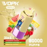 VOPK Triple 60000 60k Puffs 3 in 1 Flavors Newest Original Rechargeable LED Display Disposable Vape - Image 5