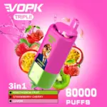 VOPK Triple 60000 60k Puffs 3 in 1 Flavors Newest Original Rechargeable LED Display Disposable Vape - Image 8