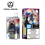 UZY Crystal Twin 50000 50k Puffs Double Taste LED Display Disposable Vape - Image 2