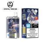 UZY Crystal Twin 50000 50k Puffs Double Taste LED Display Disposable Vape - Image 4