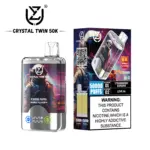 UZY Crystal Twin 50000 50k Puffs Double Taste LED Display Disposable Vape - Image 6