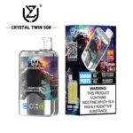 UZY Crystal Twin 50000 50k Puffs Double Taste LED Display Disposable Vape - Image 9