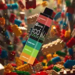 IQTE Maha Kit 2400 Puffs Pod System Toy Bricks 3D Display 2% 5% Disposable Vape - Image 5