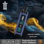 Bang King Shisha 25000 25K Puffs Newest LED Display Leather Disposable Vape Pen - Image 2