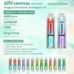 ETH Crystal 4000 Puffs Original 2% Nikotin Disposable Vape Pen - Image 2